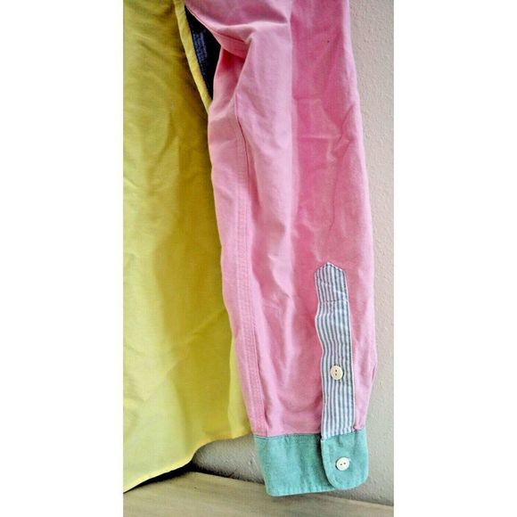 Polo Ralph Lauren Men's Sz 2XL Multi Classic Oxford Fun L/S Button Up Shirt $125 - Picture 7 of 11